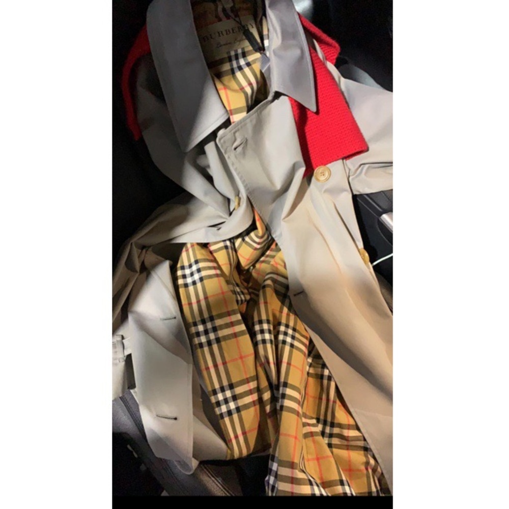 Burberry trench coat